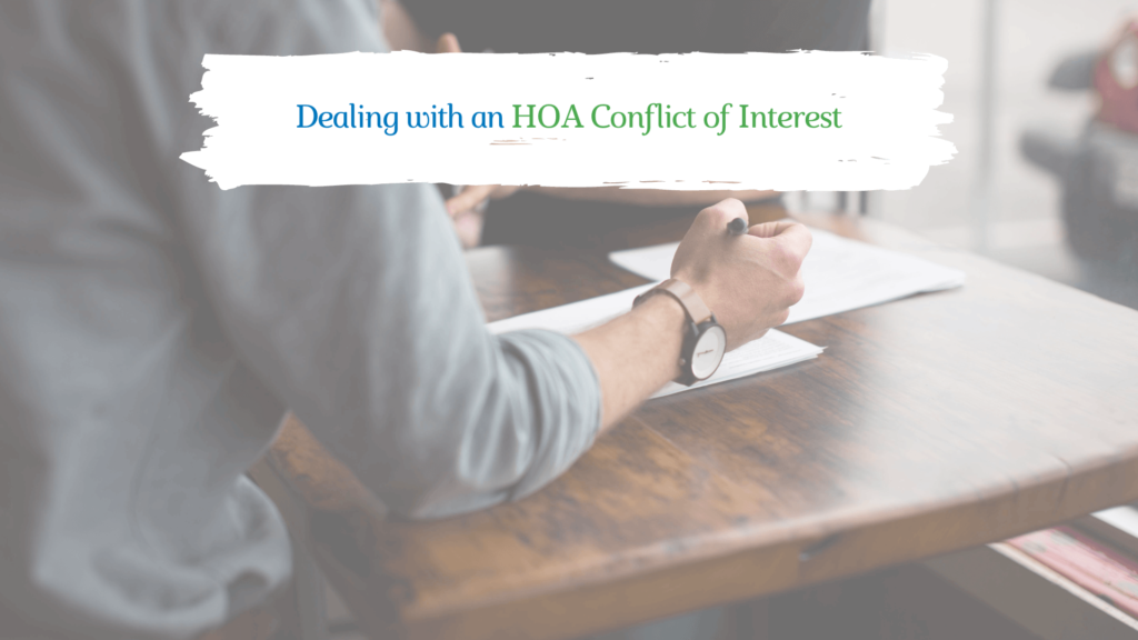 How to Deal with an HOA Conflict of Interest in Winston Salem - article banner