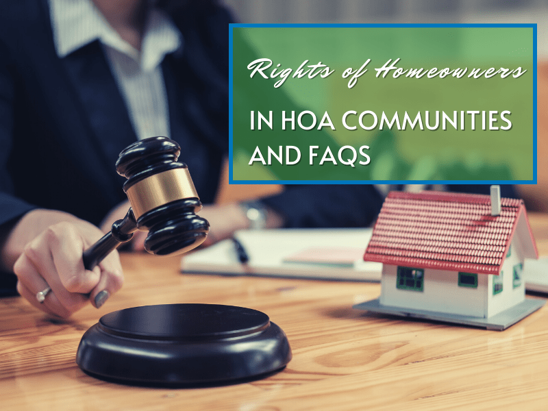 Legal Rights of Winston-Salem Homeowners in HOA Communities and FAQS - Article Banner