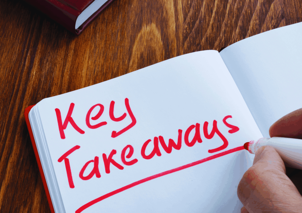 Key Takeaways
