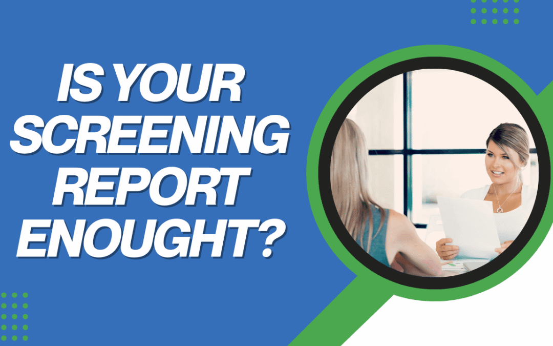 Does Your Tenant Screening Report Seem Incomplete?